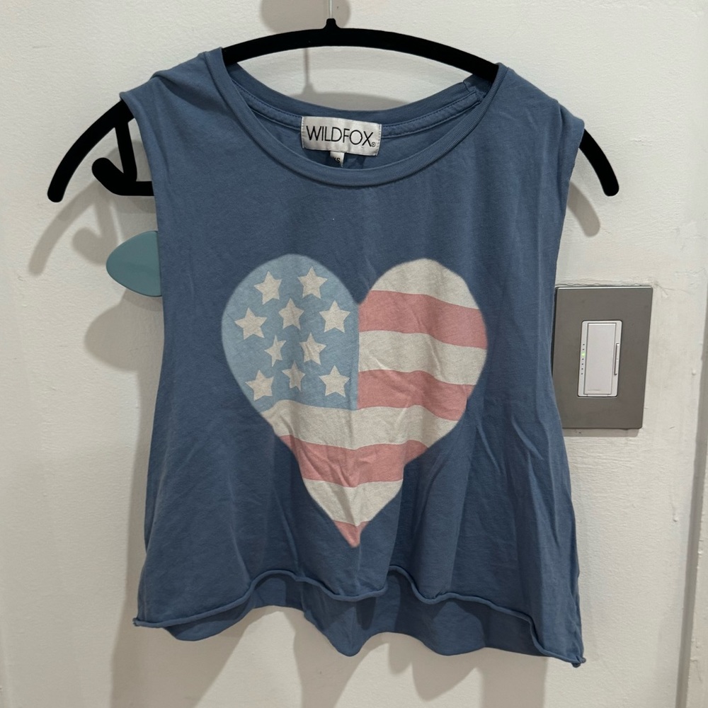 Wildfox American Flag Tank